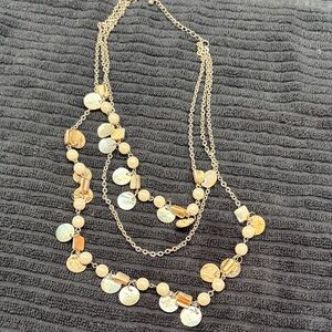 Park Lane Elegant Gold and Silver Layered Necklace